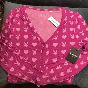 Playboy Lounge Sleep Cardigan
